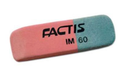 Гумка для видалення написів FACTIS 60IM